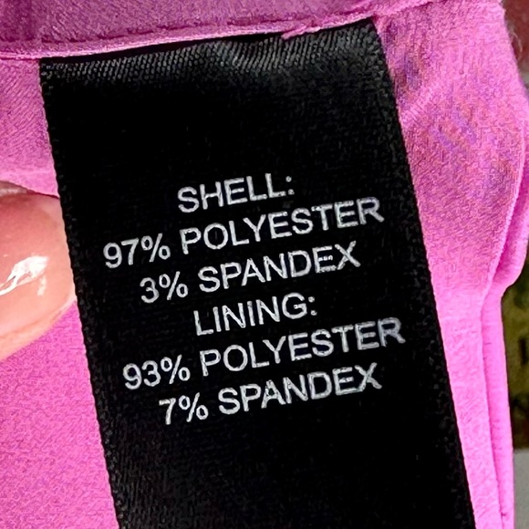 NWOT House of Harlow 1960 Satin (like) Crop Halter Top Purple - Picture 7 of 8